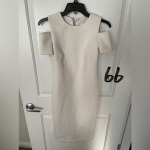 Calvin Klein - white cold shoulder size 2